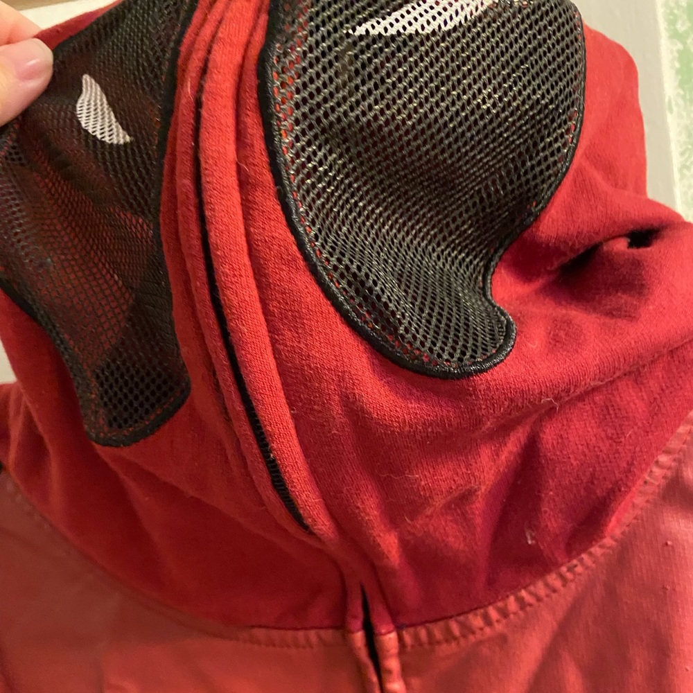 Mens marvel size large Deadpool hoodie